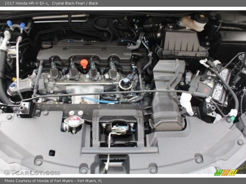 Crystal Black Pearl / Black 2017 Honda HR-V EX-L