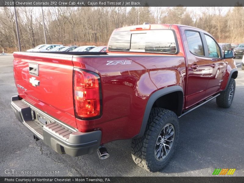 Cajun Red Tintcoat / Jet Black 2018 Chevrolet Colorado ZR2 Crew Cab 4x4