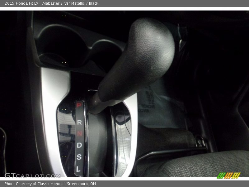 Alabaster Silver Metallic / Black 2015 Honda Fit LX