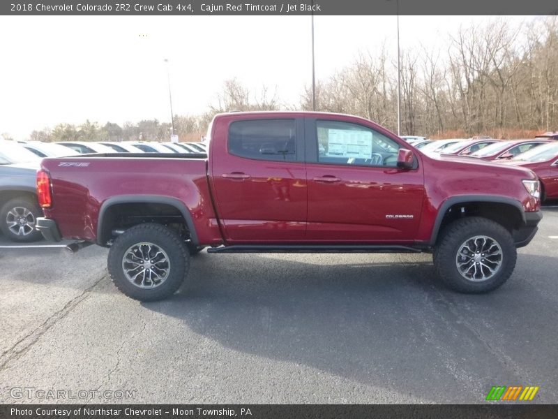 Cajun Red Tintcoat / Jet Black 2018 Chevrolet Colorado ZR2 Crew Cab 4x4