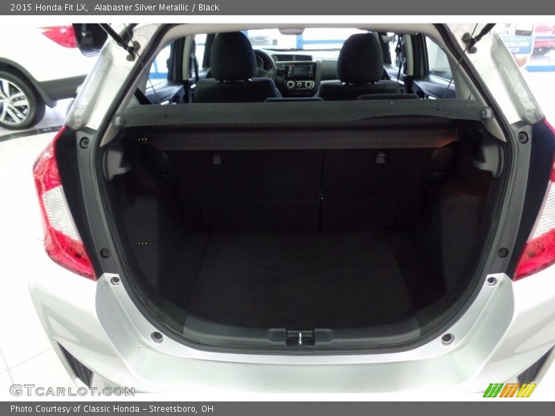 Alabaster Silver Metallic / Black 2015 Honda Fit LX