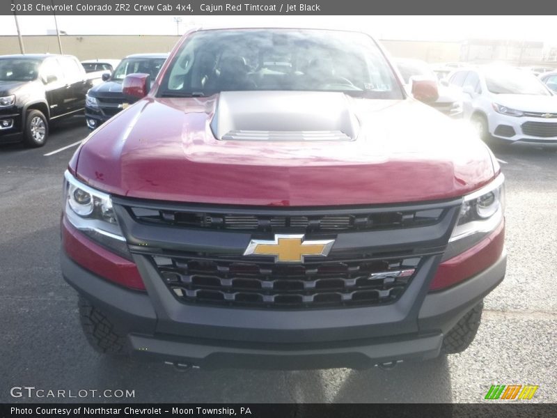 Cajun Red Tintcoat / Jet Black 2018 Chevrolet Colorado ZR2 Crew Cab 4x4