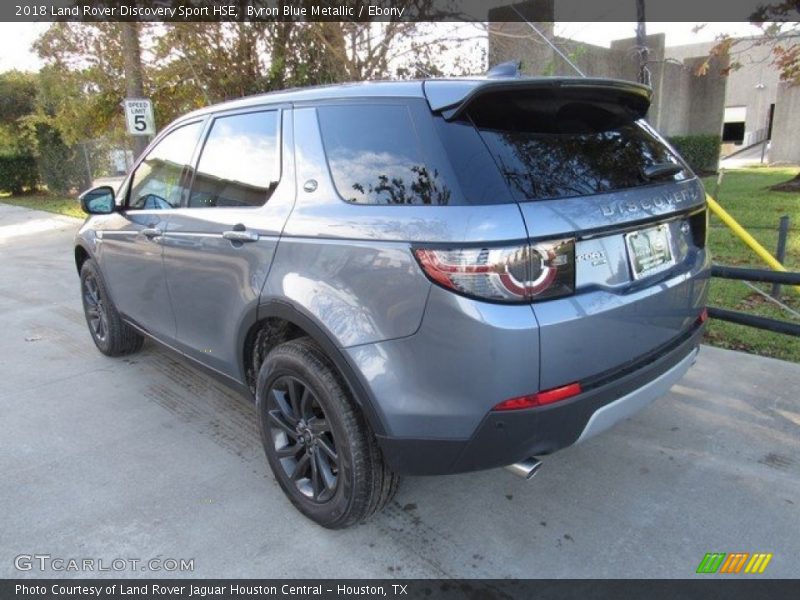 Byron Blue Metallic / Ebony 2018 Land Rover Discovery Sport HSE