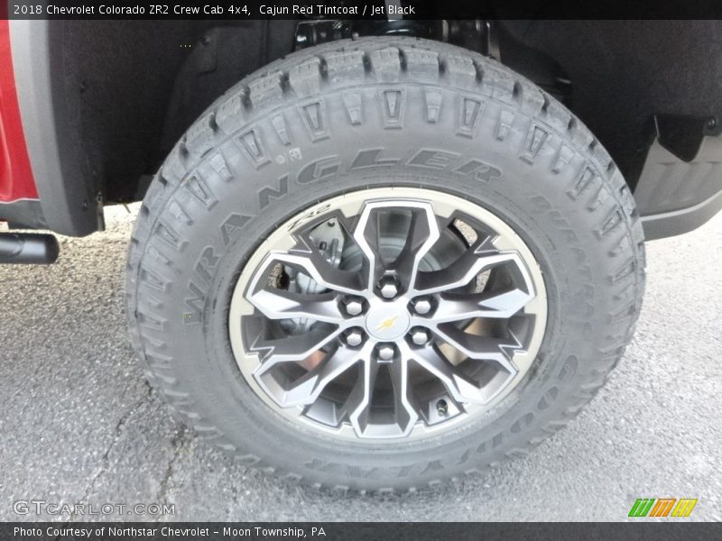 Cajun Red Tintcoat / Jet Black 2018 Chevrolet Colorado ZR2 Crew Cab 4x4