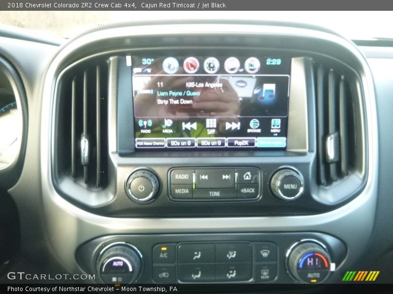 Cajun Red Tintcoat / Jet Black 2018 Chevrolet Colorado ZR2 Crew Cab 4x4