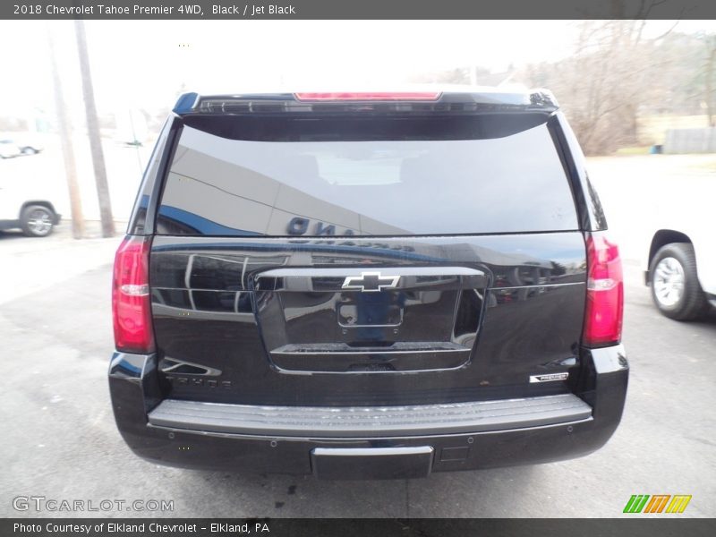 Black / Jet Black 2018 Chevrolet Tahoe Premier 4WD