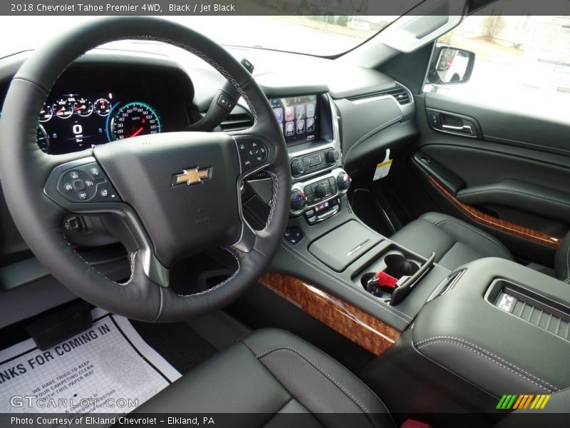 Black / Jet Black 2018 Chevrolet Tahoe Premier 4WD