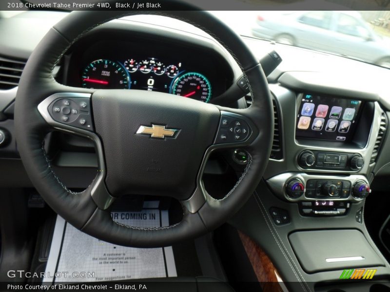 Black / Jet Black 2018 Chevrolet Tahoe Premier 4WD