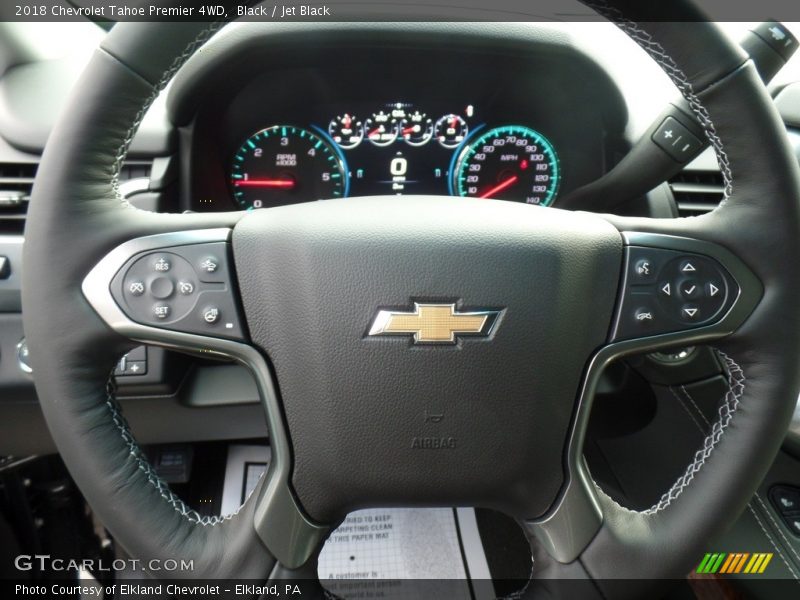 Black / Jet Black 2018 Chevrolet Tahoe Premier 4WD