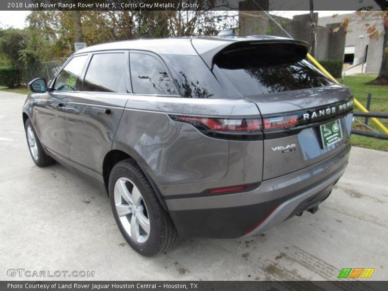 Corris Grey Metallic / Ebony 2018 Land Rover Range Rover Velar S