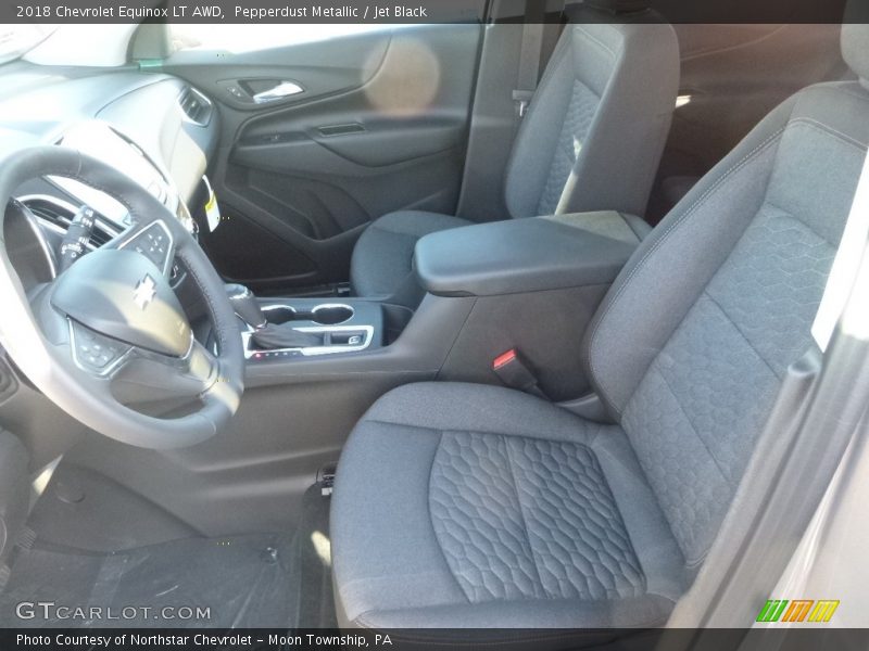 Pepperdust Metallic / Jet Black 2018 Chevrolet Equinox LT AWD
