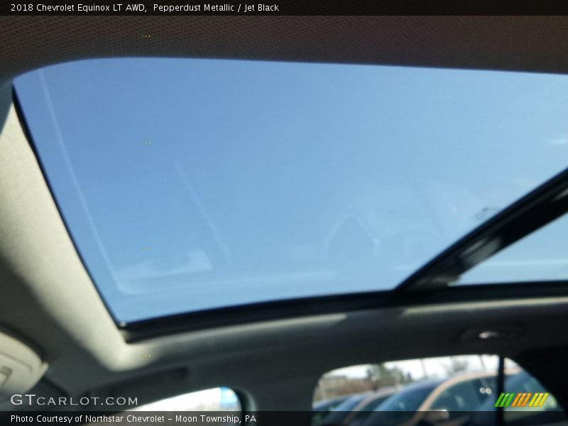 Pepperdust Metallic / Jet Black 2018 Chevrolet Equinox LT AWD
