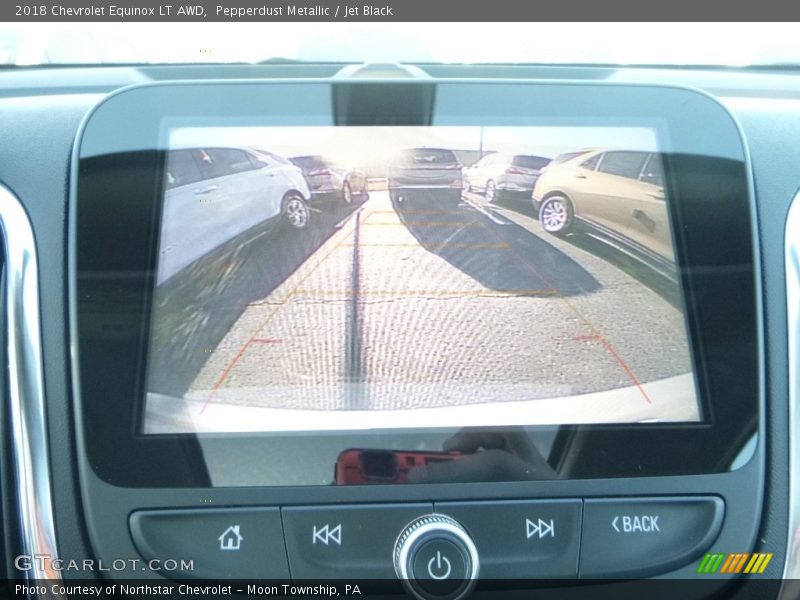 Pepperdust Metallic / Jet Black 2018 Chevrolet Equinox LT AWD