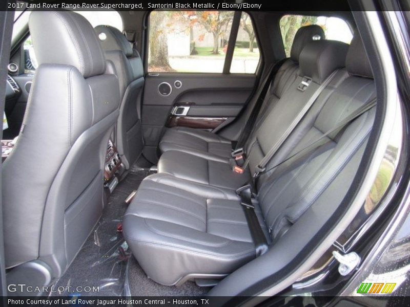 Santorini Black Metallic / Ebony/Ebony 2017 Land Rover Range Rover Supercharged