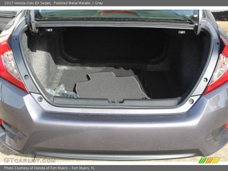 Polished Metal Metallic / Gray 2017 Honda Civic EX Sedan