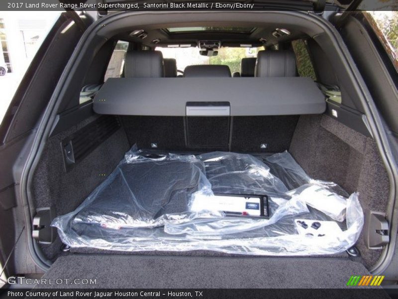Santorini Black Metallic / Ebony/Ebony 2017 Land Rover Range Rover Supercharged