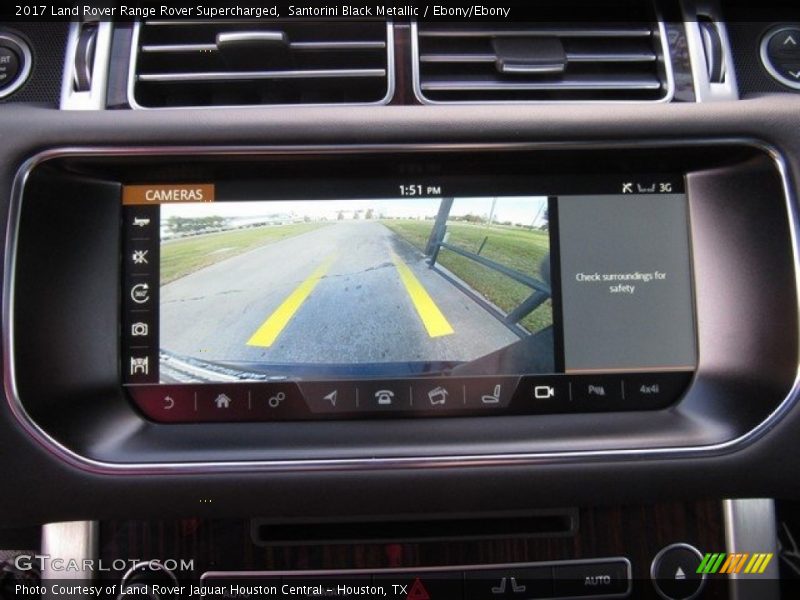 Santorini Black Metallic / Ebony/Ebony 2017 Land Rover Range Rover Supercharged