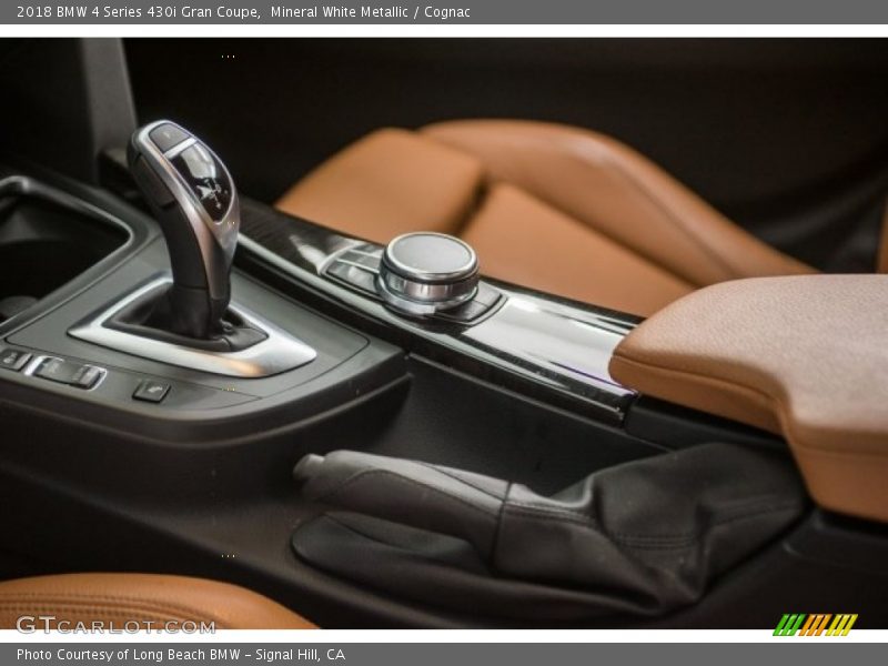 Mineral White Metallic / Cognac 2018 BMW 4 Series 430i Gran Coupe