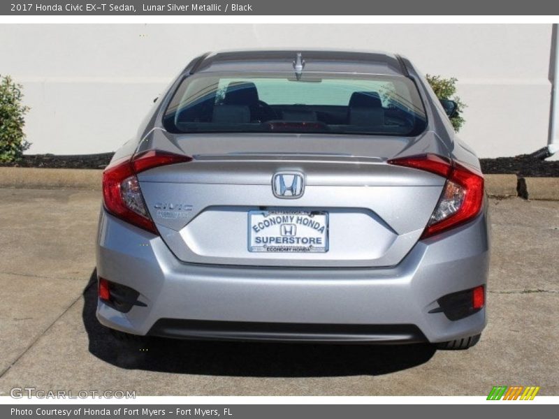 Lunar Silver Metallic / Black 2017 Honda Civic EX-T Sedan