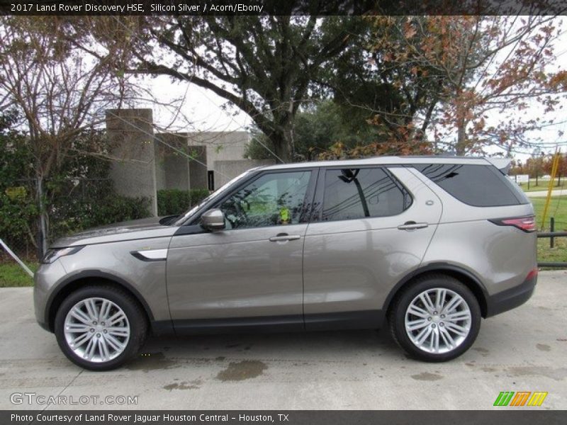 Silicon Silver / Acorn/Ebony 2017 Land Rover Discovery HSE