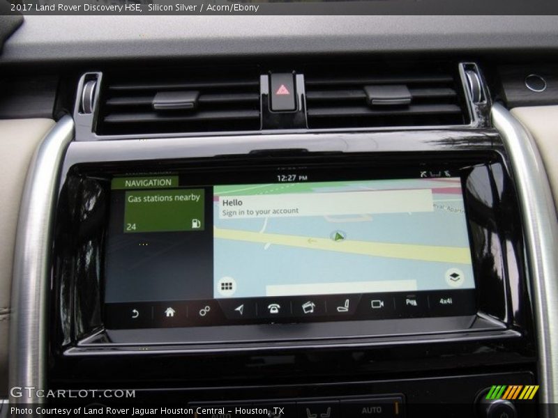 Silicon Silver / Acorn/Ebony 2017 Land Rover Discovery HSE