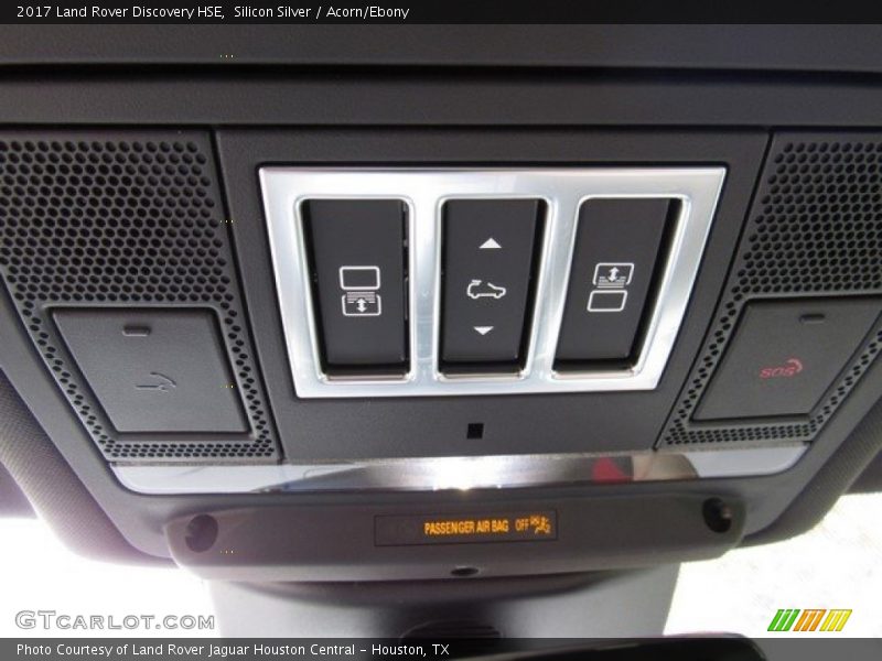 Silicon Silver / Acorn/Ebony 2017 Land Rover Discovery HSE