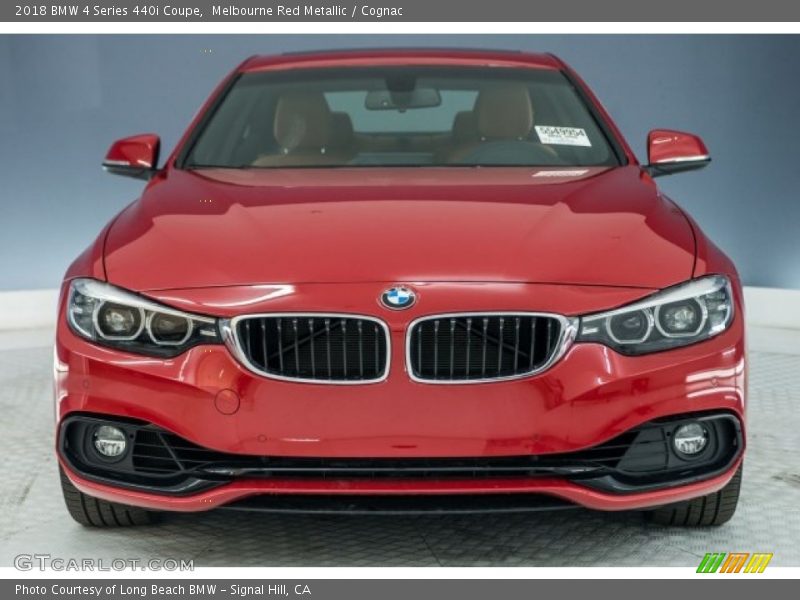 Melbourne Red Metallic / Cognac 2018 BMW 4 Series 440i Coupe