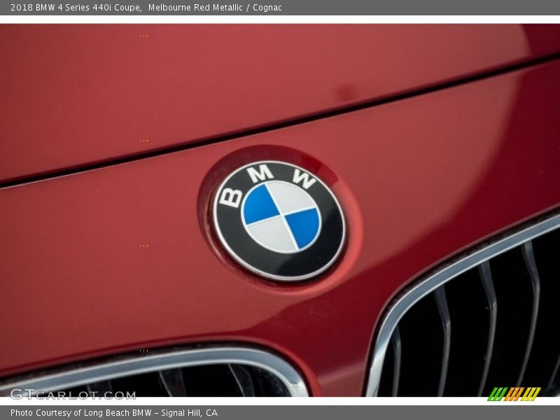 Melbourne Red Metallic / Cognac 2018 BMW 4 Series 440i Coupe