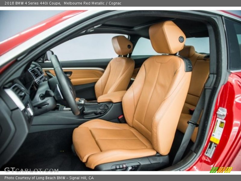 Melbourne Red Metallic / Cognac 2018 BMW 4 Series 440i Coupe