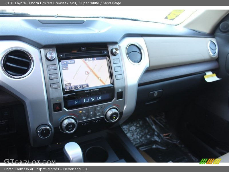 Super White / Sand Beige 2018 Toyota Tundra Limited CrewMax 4x4