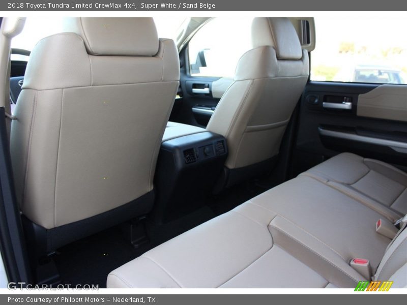 Super White / Sand Beige 2018 Toyota Tundra Limited CrewMax 4x4