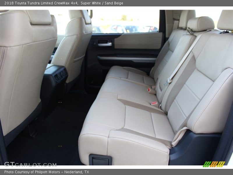 Super White / Sand Beige 2018 Toyota Tundra Limited CrewMax 4x4