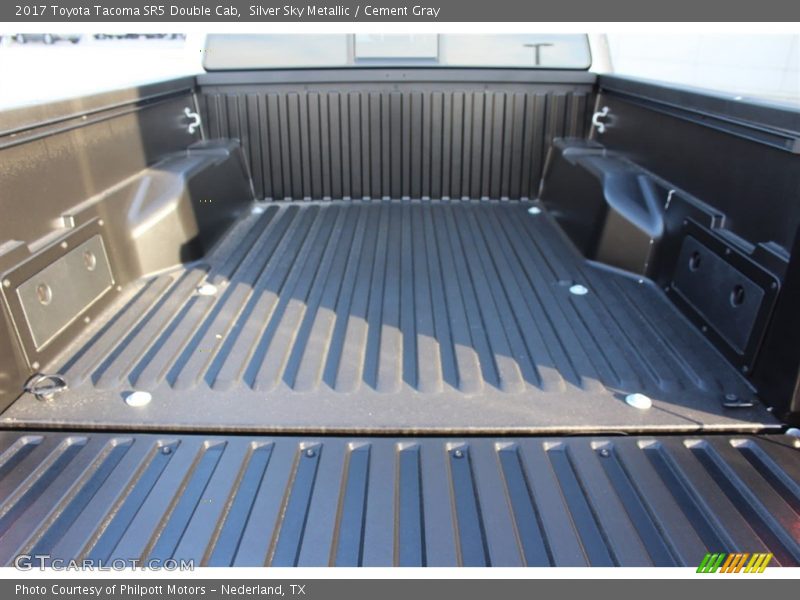 Silver Sky Metallic / Cement Gray 2017 Toyota Tacoma SR5 Double Cab