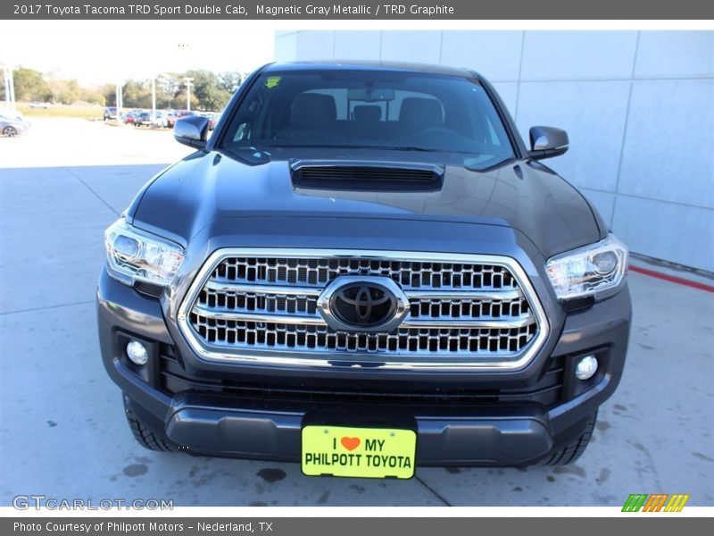 Magnetic Gray Metallic / TRD Graphite 2017 Toyota Tacoma TRD Sport Double Cab