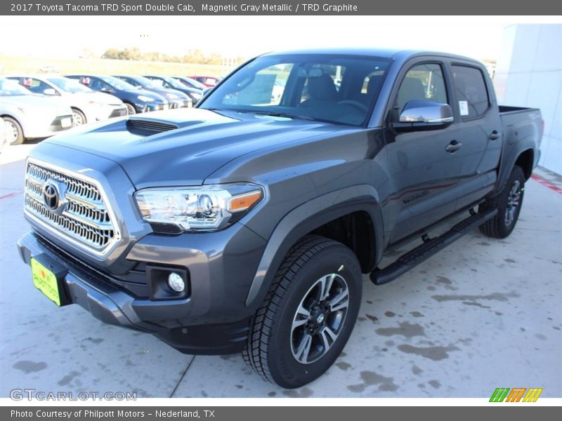 Magnetic Gray Metallic / TRD Graphite 2017 Toyota Tacoma TRD Sport Double Cab