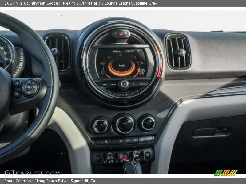 Melting Silver Metallic / Lounge Leather/Satellite Grey 2017 Mini Countryman Cooper
