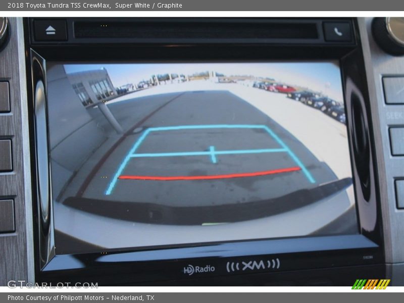Super White / Graphite 2018 Toyota Tundra TSS CrewMax