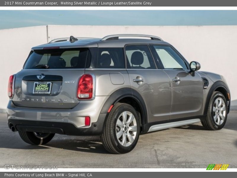 Melting Silver Metallic / Lounge Leather/Satellite Grey 2017 Mini Countryman Cooper