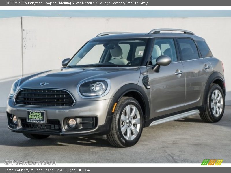 Melting Silver Metallic / Lounge Leather/Satellite Grey 2017 Mini Countryman Cooper