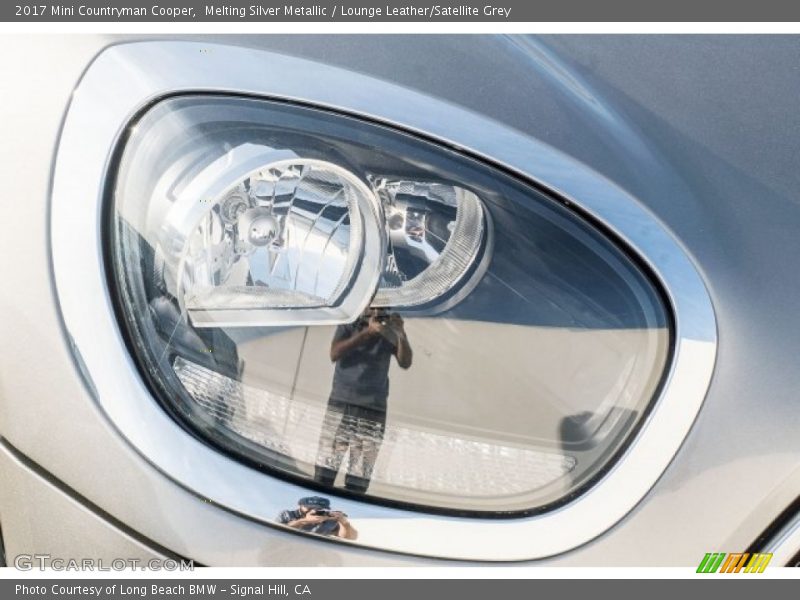 Melting Silver Metallic / Lounge Leather/Satellite Grey 2017 Mini Countryman Cooper