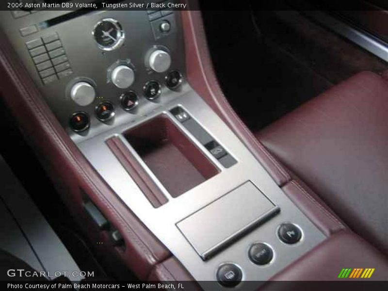 Tungsten Silver / Black Cherry 2006 Aston Martin DB9 Volante
