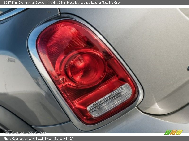 Melting Silver Metallic / Lounge Leather/Satellite Grey 2017 Mini Countryman Cooper