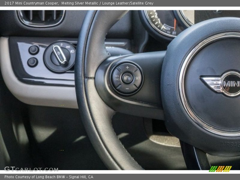 Melting Silver Metallic / Lounge Leather/Satellite Grey 2017 Mini Countryman Cooper