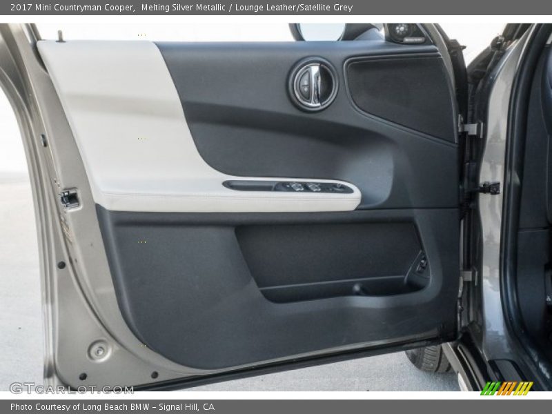 Melting Silver Metallic / Lounge Leather/Satellite Grey 2017 Mini Countryman Cooper