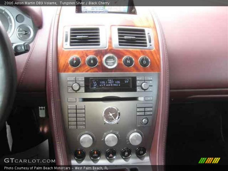 Tungsten Silver / Black Cherry 2006 Aston Martin DB9 Volante