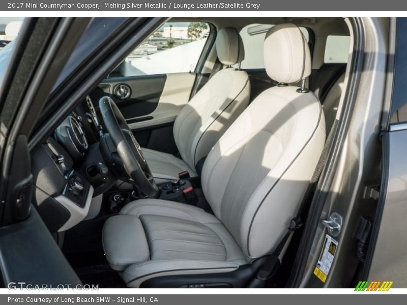Melting Silver Metallic / Lounge Leather/Satellite Grey 2017 Mini Countryman Cooper