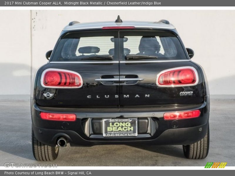 Midnight Black Metallic / Chesterfield Leather/Indigo Blue 2017 Mini Clubman Cooper ALL4