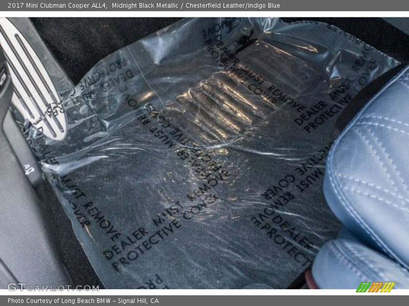 Midnight Black Metallic / Chesterfield Leather/Indigo Blue 2017 Mini Clubman Cooper ALL4