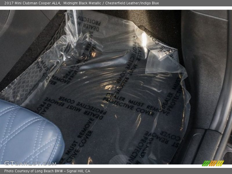 Midnight Black Metallic / Chesterfield Leather/Indigo Blue 2017 Mini Clubman Cooper ALL4