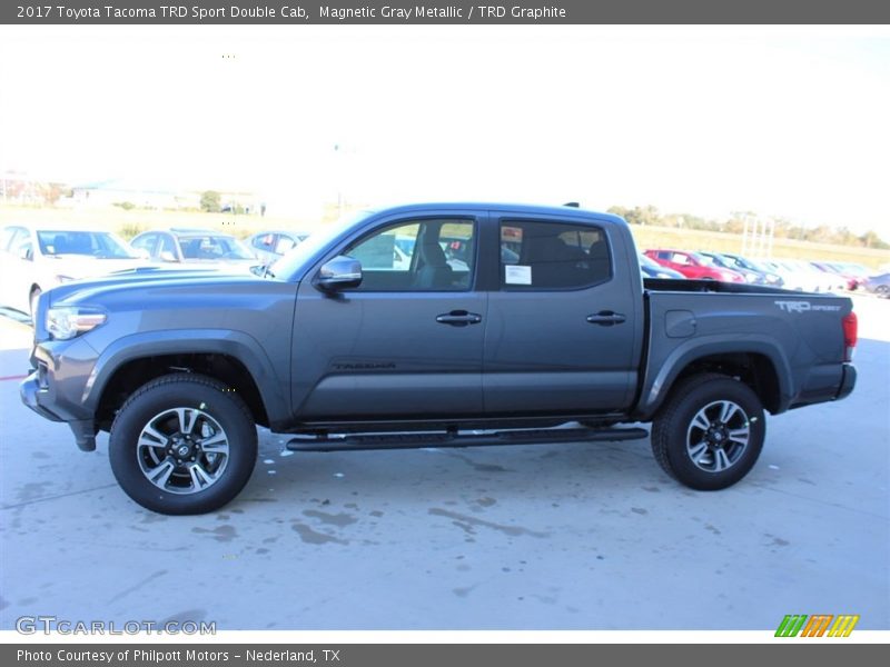 Magnetic Gray Metallic / TRD Graphite 2017 Toyota Tacoma TRD Sport Double Cab